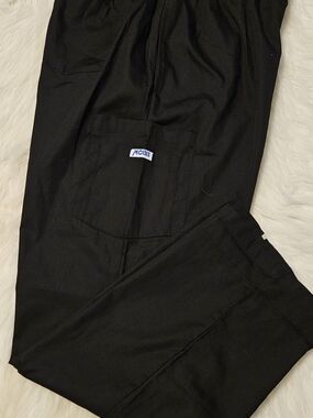 Black Cargo Work Pants for Men